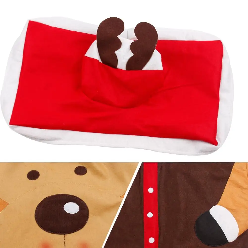 

Santa Claus Toilet Seat Cover 2019 Christmas Decoration for Home New Year Decorations Xmas Party Supplies Navidad Decor Natal