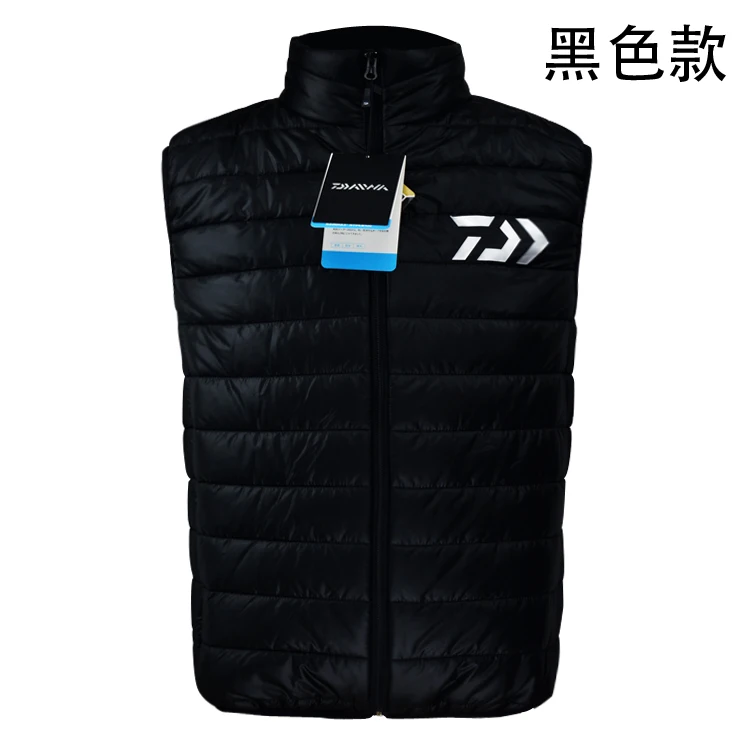 Уличный спортивный мужской жилет для рыбалки DAIWA, хлопковый утепленный жилет, осенний и зимний дышащий жилет для рыбалки