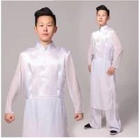 adult martial arts performance costume male drum dance chinese folk dance costumes spring festival stage performance clohtes