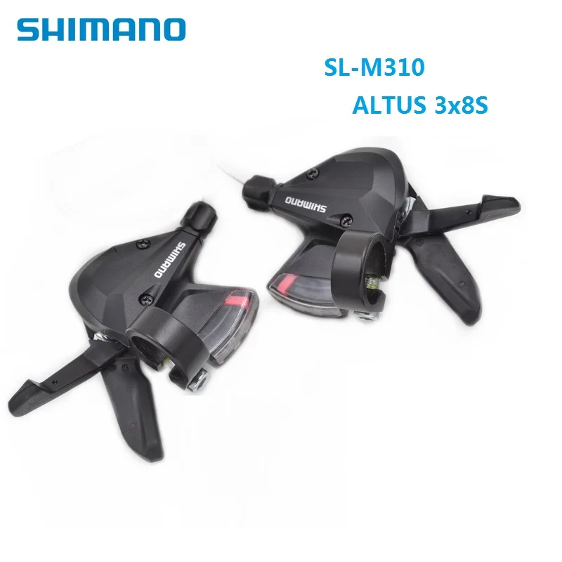 24 скорости MTB велосипедный переключатель Shimano A LTUS SL M310 3s x 8s Thumb Shifter рычаг