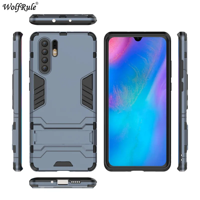 Чехол для Huawei P30 Pro чехол из ТПУ и поликарбоната чехол-бампер защитный задней