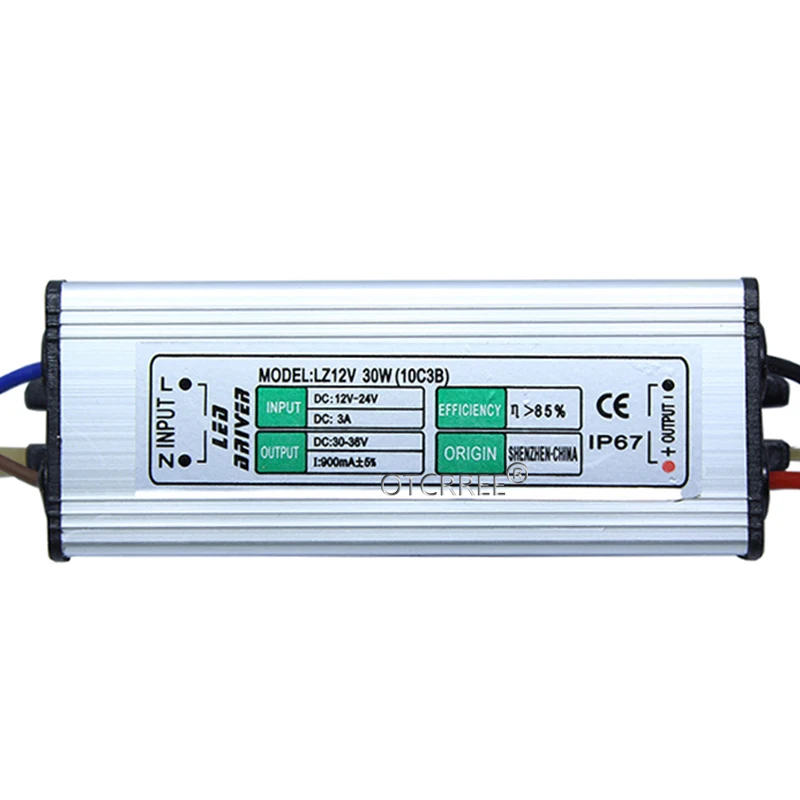 AC 85-265V переменного тока в постоянный вам товары в течение 3-10 V/DC 30-36 V светодиодный драйвер IP67 Водонепроницаемый освещения трансформаторный источник питания мощностью 10 Вт, 20 Вт, 30 Вт, 50 Вт 100W