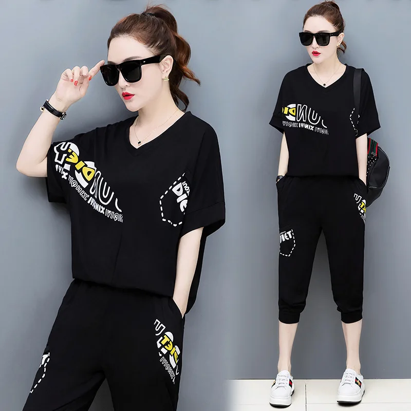Спортивный костюм женский комплект из двух предметов Vetement Femme 2019 Chandal Mujer 2 Piezas