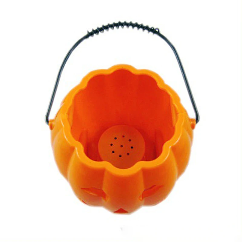 Фонарь с ужасающим смехом и светящимся смайликом для Хэллоуина 1