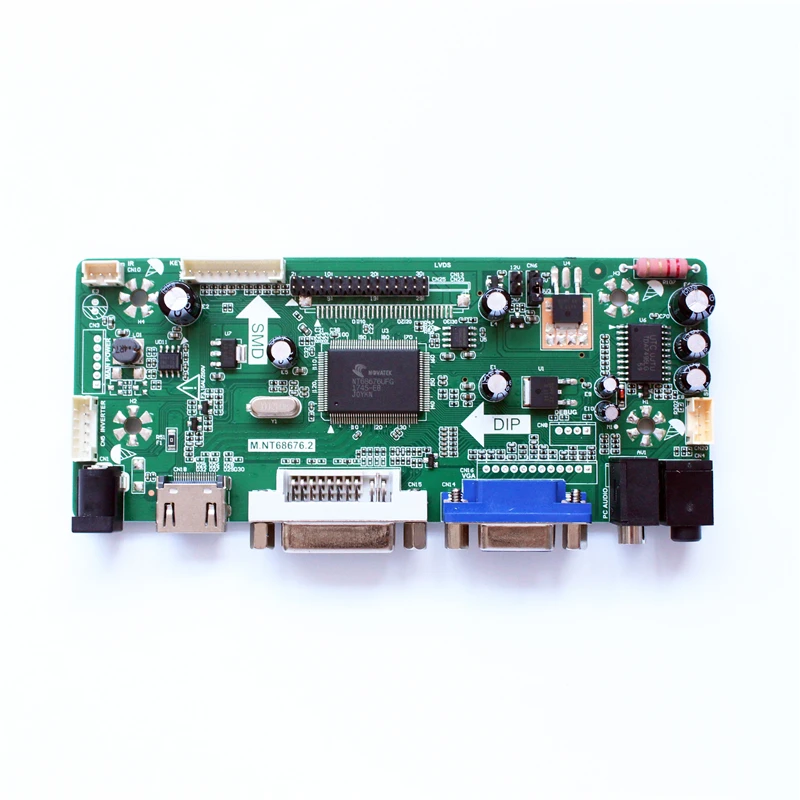 M.NT68676.2A DVI VGA Аудио HDMI совместимая плата ЖК контроллера для LP154WX4 TLC1 1280x800 LP154WX5 CCFL LVDS
