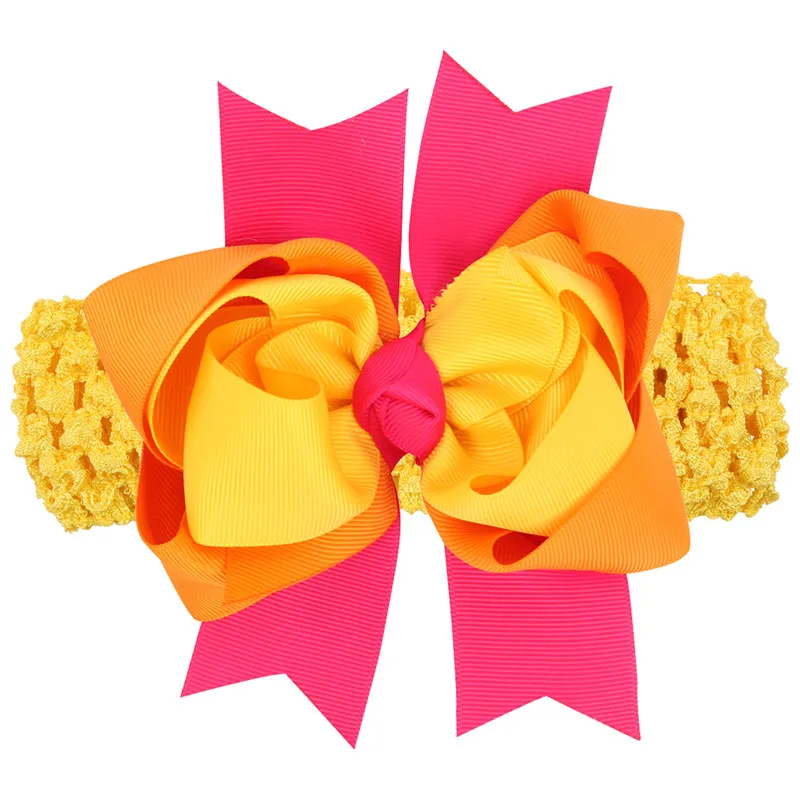 1PCS Double Layer Handmade Creative Design Hair Bow Best Party Dress Up Hairpin With Width Headband for Kids Girl Clip DIY 2017 |