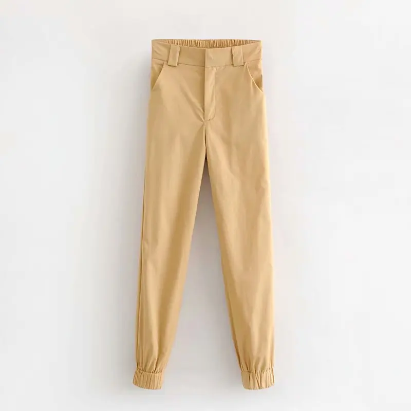 Повседневные спортивные брюки с высокой талией в стиле Харадзюку длинные