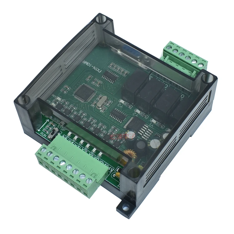 PLC промышленная плата управления с корпусом FX1N-10MR FX1N-10MT программируемый модуль контроллера