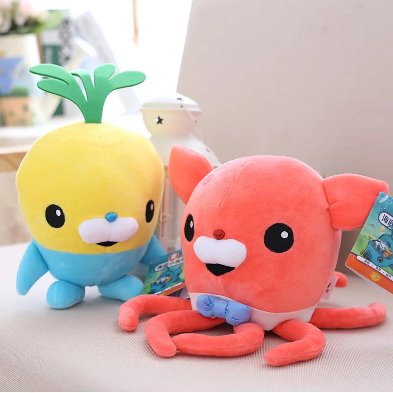Мягкая игрушка Octonauts kawaii кукла плюшевая buck captain skin doctor детская подушка для девочки