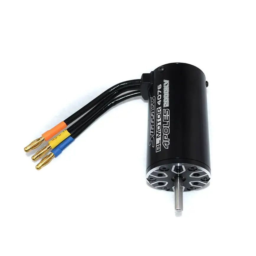 MOTORE ракета бесщеточный 4076 2000KV 4D 5 0 мм MODELLI RC 1/8 HIMOTO Z918|rc 1/8|sensorless brushless motorrocket motor |