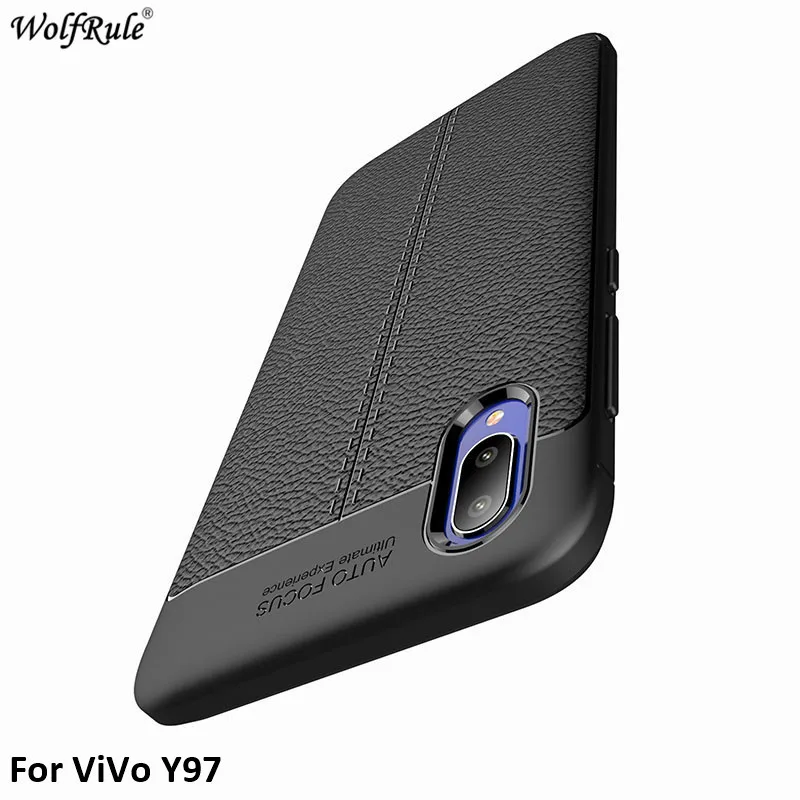 Чехол для ViVo Y97 мягкий силиконовый бампер из ТПУ защитный чехол задней панели