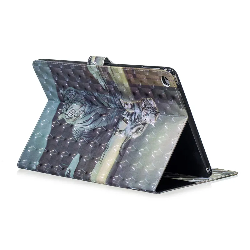 Чехол для iPad Air 2 3D мультяшный Магнитный умный чехол из искусственной кожи мягкий