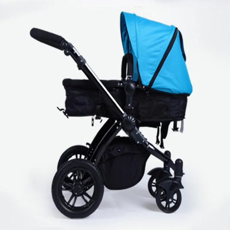Новинка 2017 детская коляска в европейском стиле с высокой посадкой четыре