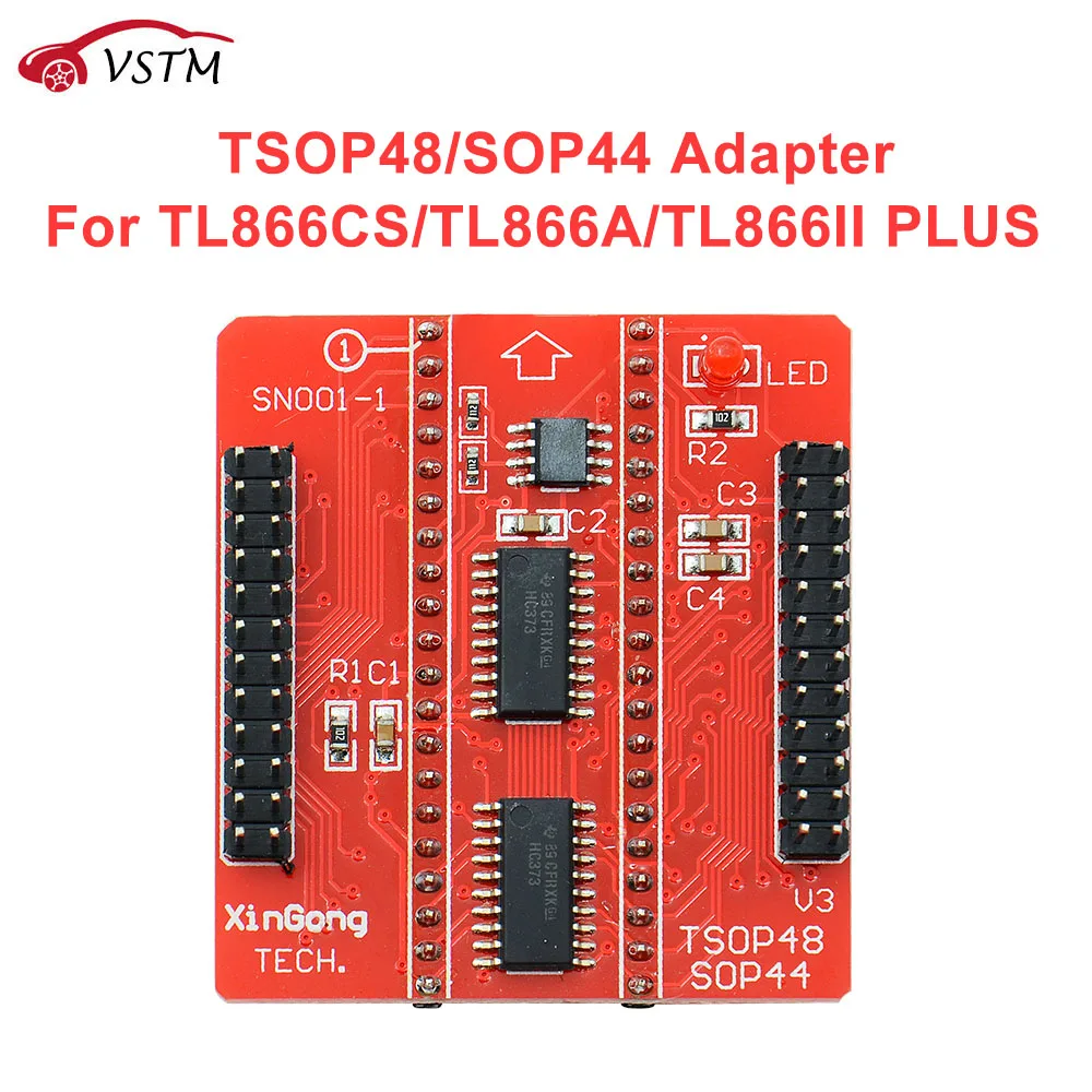 Оригинальные базовые адаптеры V3 SOP44 TSOP48 гнездо адаптера для Minipro TL866 TL866CS TL866A TL866II
