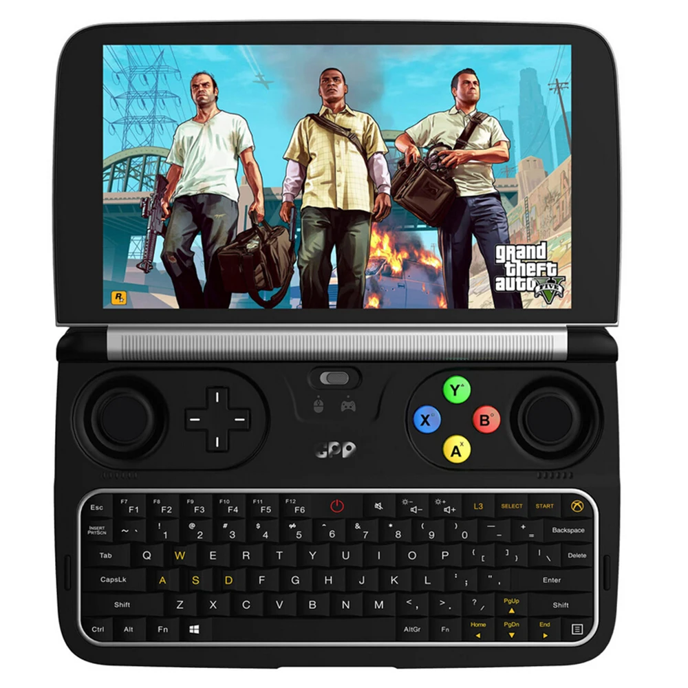 Игровая GPD Win2 6 дюймов мини портативная игровая консоль для Windows 10 ноутбук 8 ГБ/256 ГБ 2,4 г/5 г двухдиапазонный сенсорный экран# Xj30