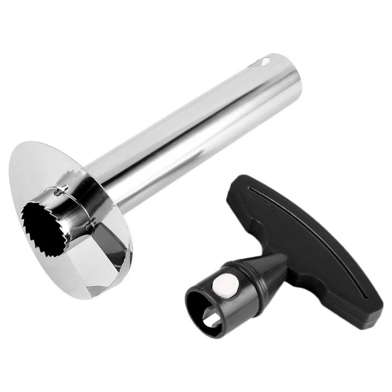 1 шт. нержавеющая сталь простой в использовании нож для ананаса аксессуары