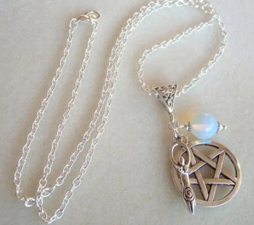 5 шт. Модные Винтажные подвески из сплава с пятиконечной звездой богиней земли