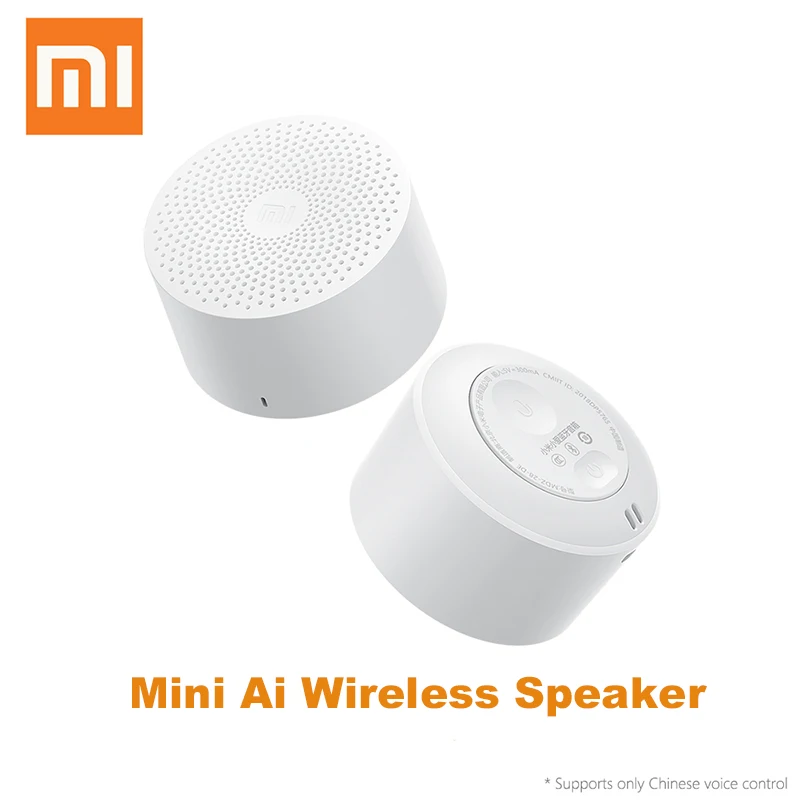 Оригинальный Xiaomi AI Bluetooth динамик портативный беспроводной стерео звуковая