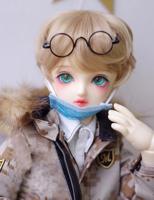 Парики Для шарнирных кукол flaxen золотые короткие волосы для BJD DD SD MSD YOSD 1/3 1/4 1/6