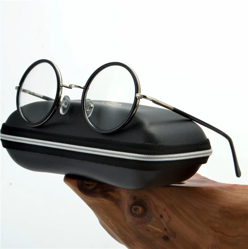 Женская дизайнерская оправа для очков MINCL винтажная в стиле ретро с круглыми