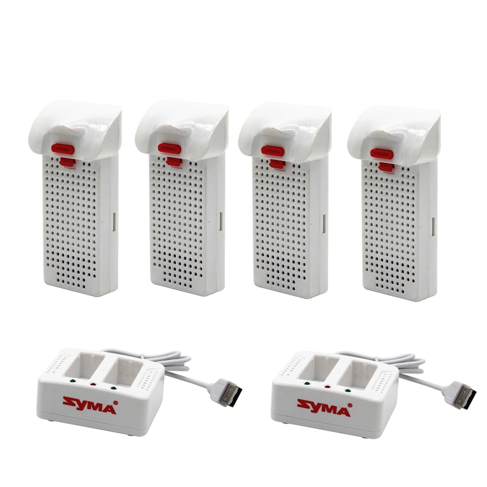 SET9 SYMA X25pro RC Дрон батарея RC Квадрокоптер запасные части Аксессуары 7,4 В 1000 мАч для x25 pro батарея - Цвет: SET9