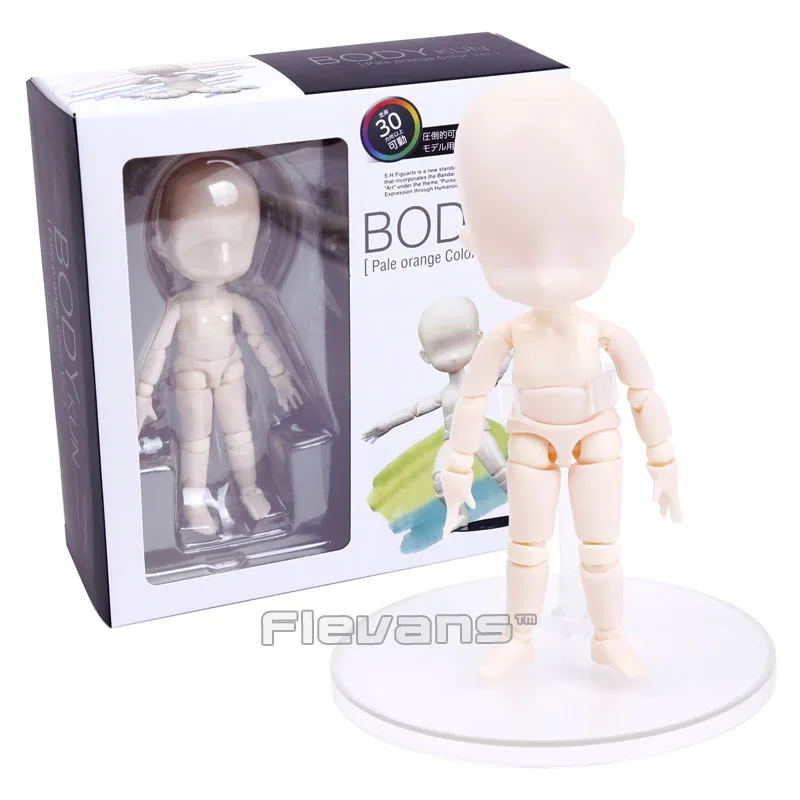 BODY KUN Child бледно оранжевый цвет Ver. ПВХ экшн фигурка Коллекционная модель