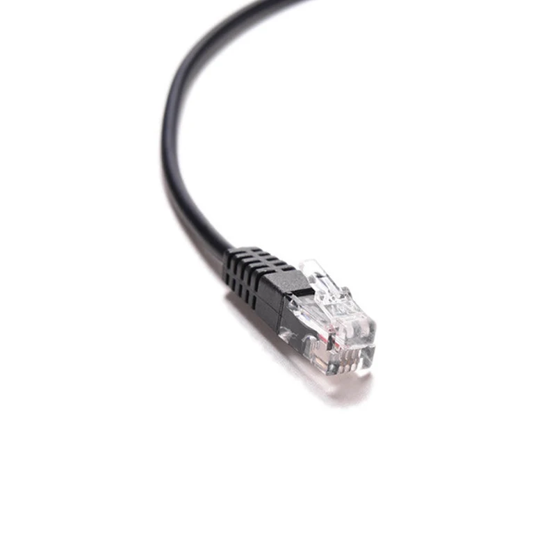 

3.5mm Female to RJ9 Male Headset Jack Phone Audio Adapter Cable Converters New Arrival