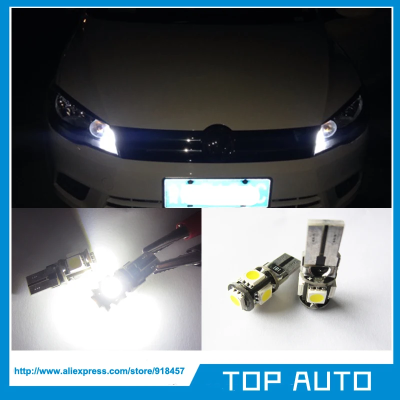 Светодиодная лампа для парковки VW Golf MK6 и GTI Golf6 2009 2015 2 шт.|free golf|vw vwbulb led |