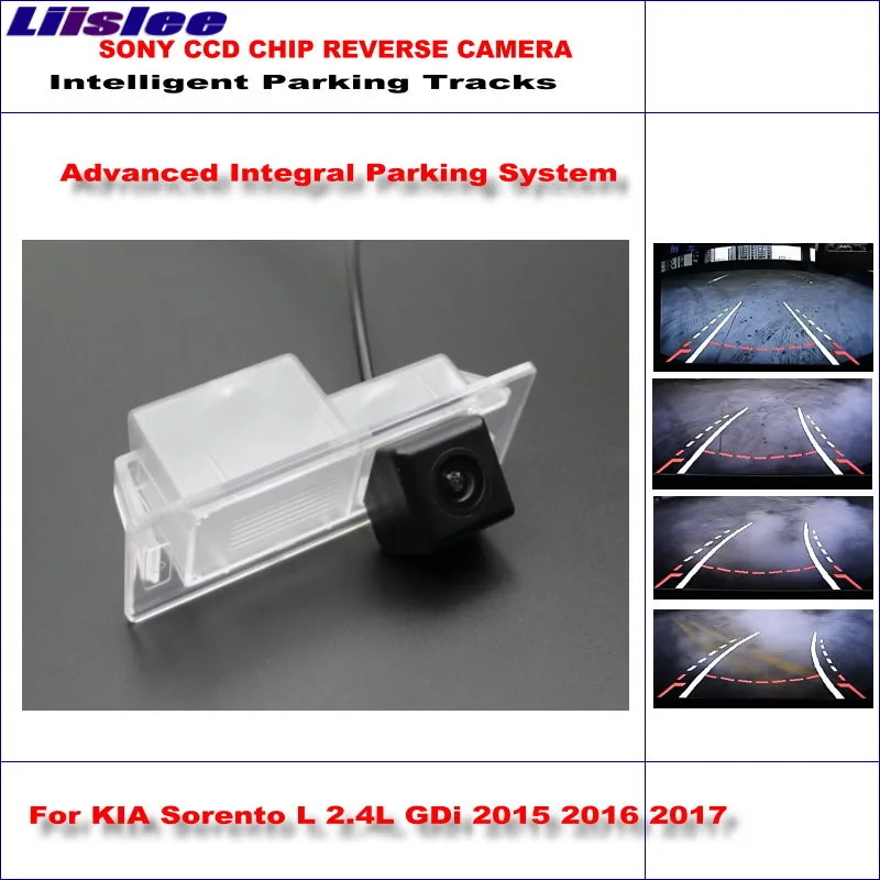 

Liislee динамическое руководство задняя камера для KIA Sorento L 2.4L GDi 2015 2016 2017 HD 860*576 пикселей парковочная Интеллектуальная