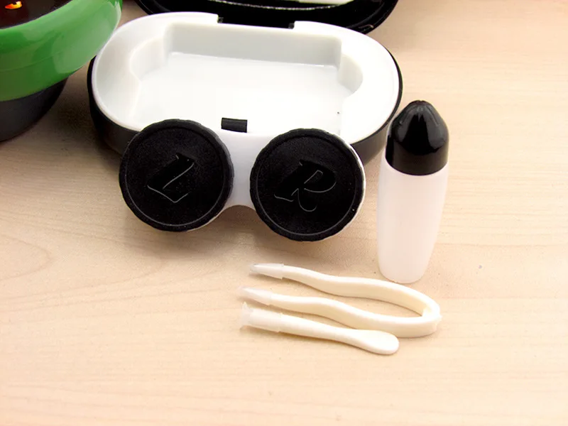 LIUSVENTINA счастливый Хэллоуин для детей волшебник Тыква футляр контактных линз с