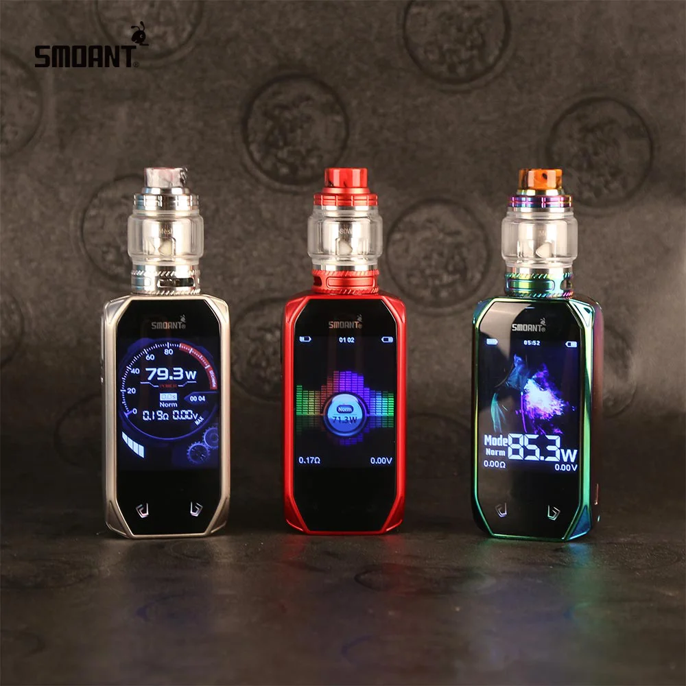 Оригинальный набор Smoant naoo Vape 225w бокс мод комплект с 4 мл Sub ohm RTA Tank Mesh Coli Electronic