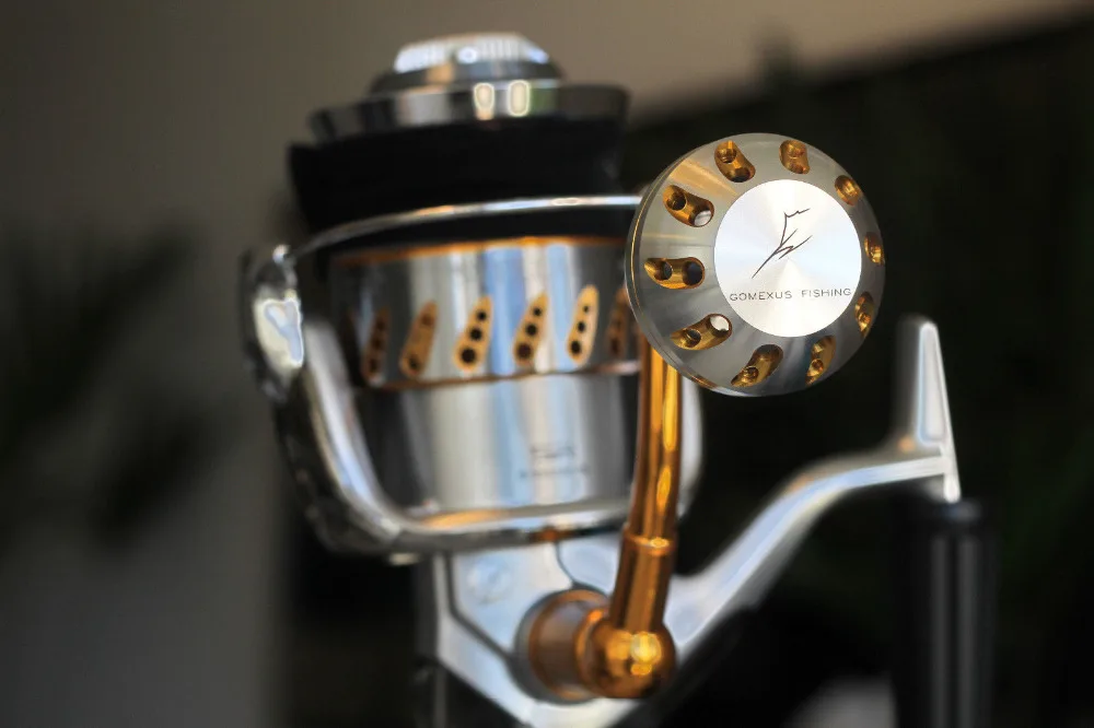 Gomexus силовая ручка для Shimano Стелла SW Катушка Ручка B 45 мм металлическая круглая рукоятка