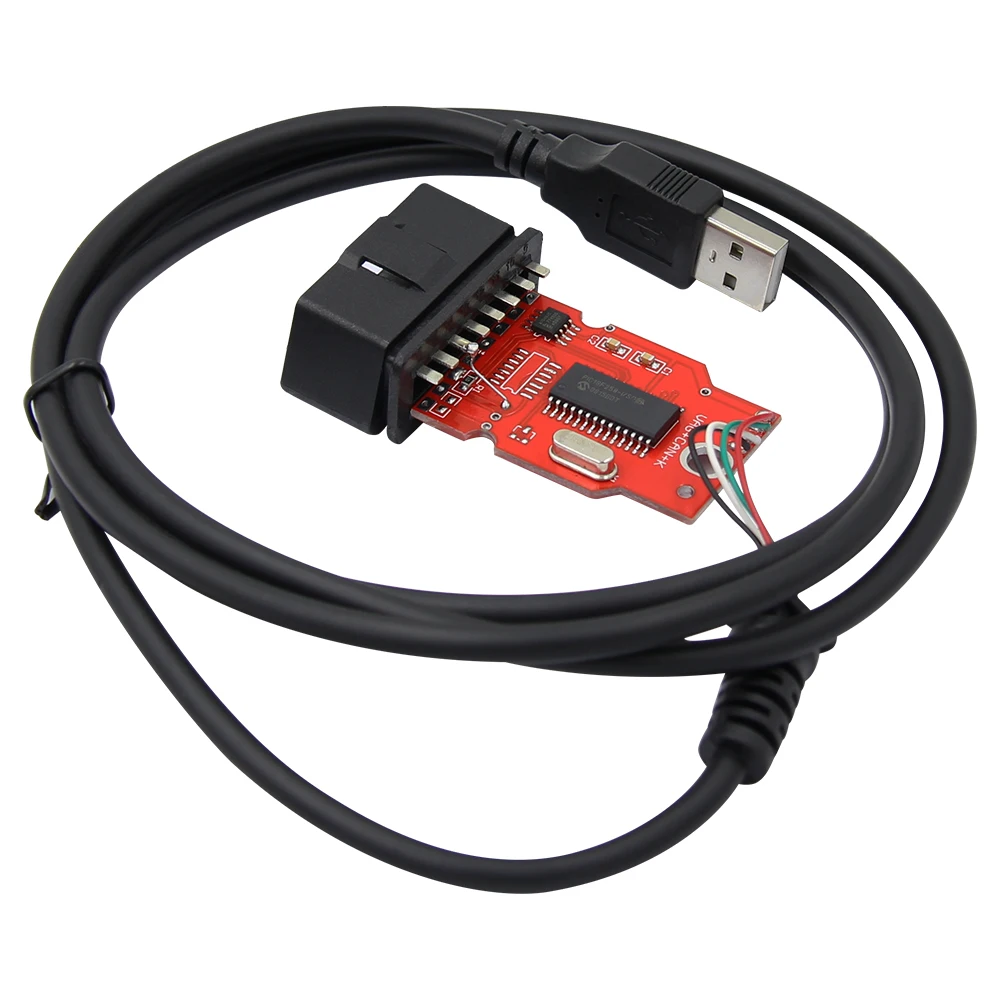 VAG K+ CAN Commander 5,5 с FT232RL PIC18F258 чип OBD2 Диагностический кабель OBD OBD2 для VW/SKODA/SEAT/AUDI