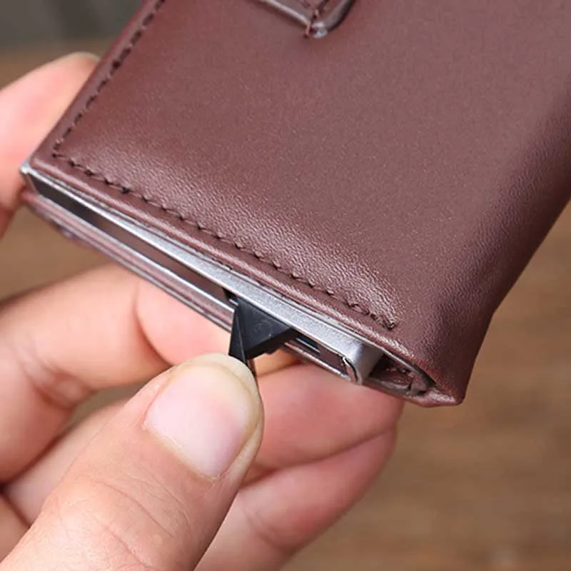 Weduoduo высокое качество из искусственной кожи кредитный держатель для Карт RFID дизайн чехлы для банковских карт карман для визиток