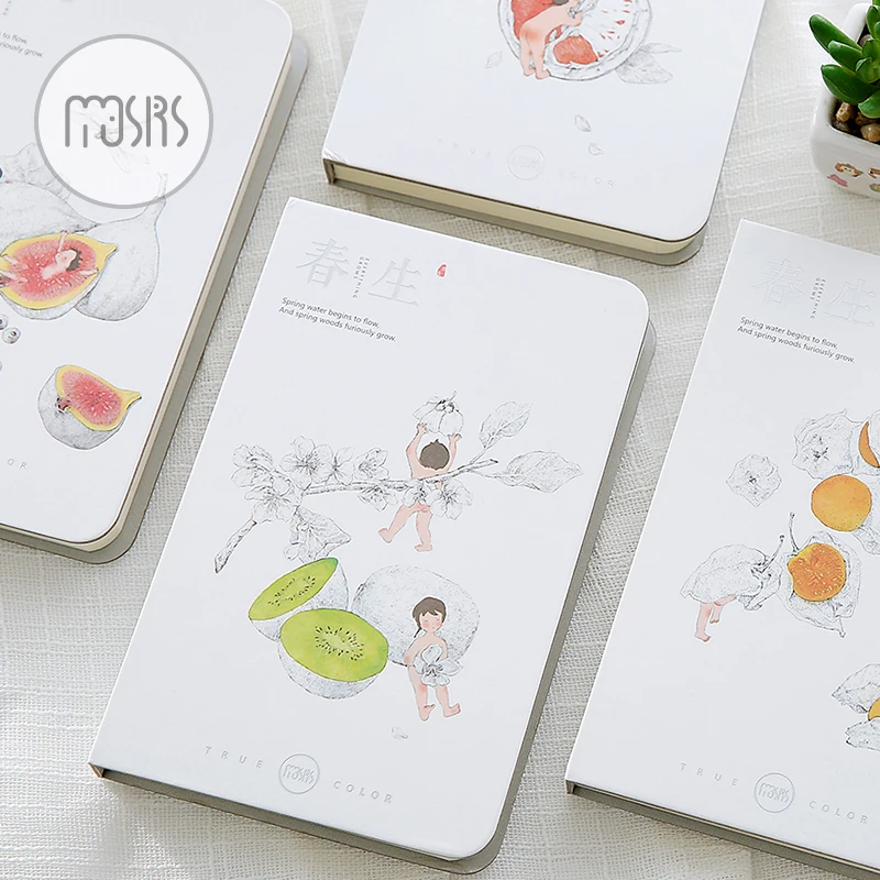 Горячая Sketchbook дневник Рисование милый школьный блокнот бумага 80 листов эскиз