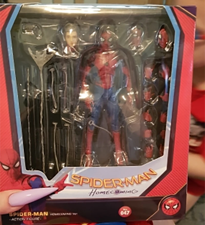 DC Лига Справедливости Супер герой Mafex MAF Аквамен Бэтмен флэш чудо-женщина Супермен Человек-паук фигурка игрушка кукла