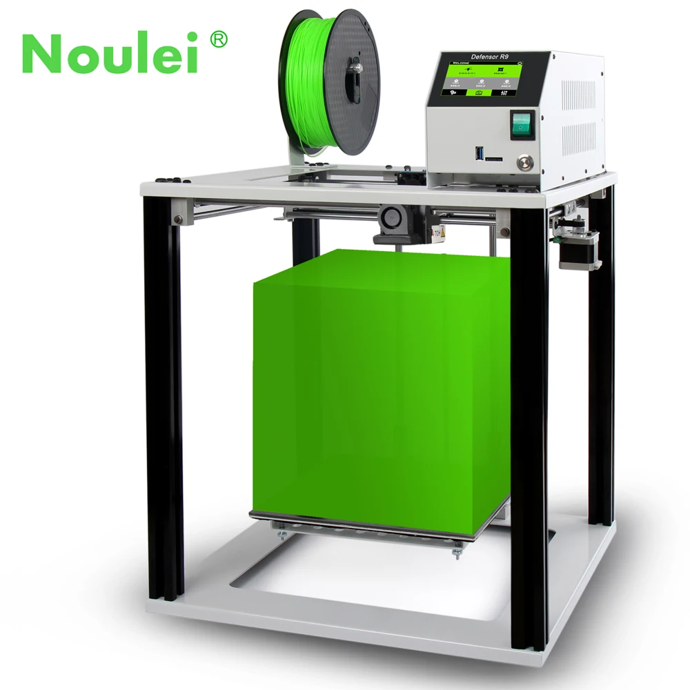 2018 сенсорный экран легкий 3D принтер Defensor R9 полностью Металлическая алюминиевая