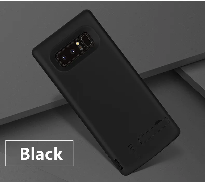 Чехол для зарядного устройства Samsung Galaxy Note 8 6500 мАч мягкий ТПУ чехол зарядки