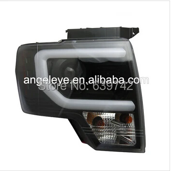 

2008-2012 год для FORD F150 Raptor, передняя фара, черный корпус SN