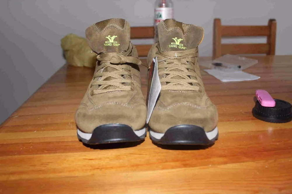 Кроссовки мужские из натуральной кожи износостойкие водостойкие|xiang guan|sneakers