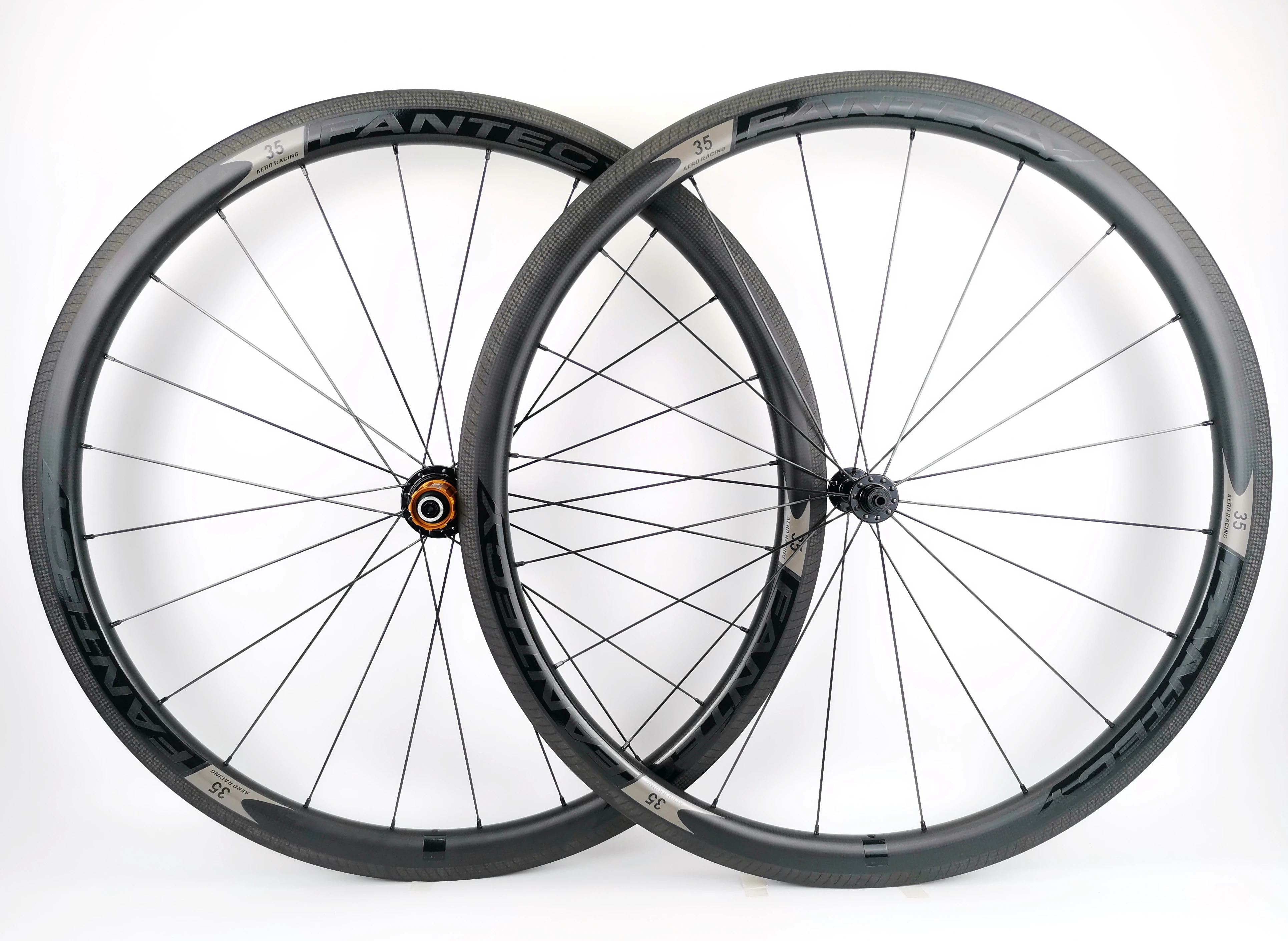 

700C 38mm depth 25mm width super light Climbing carbon wheels RACE 38 Clincher/Tubular Road bike carbon wheelset fantecy decals