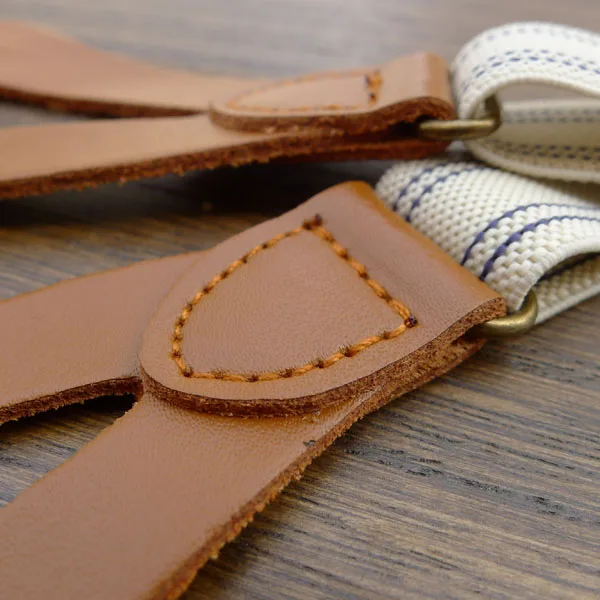 Подтяжки из яловой кожи с пуговицами базовый нагрудник натуральной модные