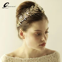 tiara bridal hair accessories crown handmade pearls wedding hair jewelry party pom bridal diadem veil crowns