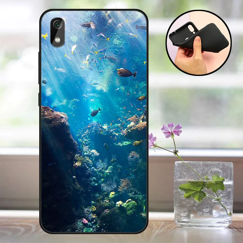 Черный корпус huawei Y5 силиконовый чехол huawei Y5 AMN-LX9 AMN-LX2 AMN-LX1 на заднюю панель для телефона huawei Y 5 Y5 чехол бампер - Цвет: HDY