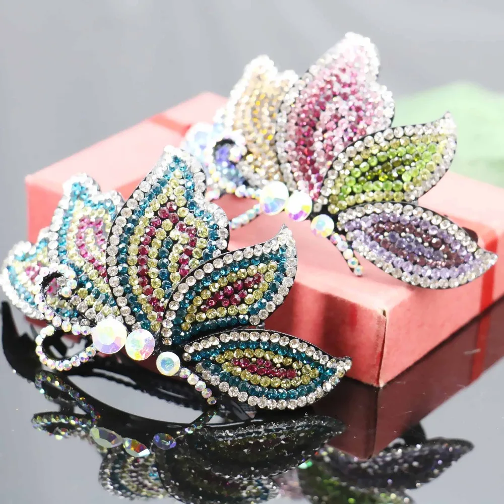 Женский свадебный головной убор ободок с кристаллами 52 х93 мм|crystal hair accessories|wedding