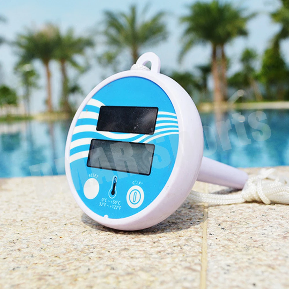 DMAR Плавающий термометр для Бассейна Солнечная Зарядка