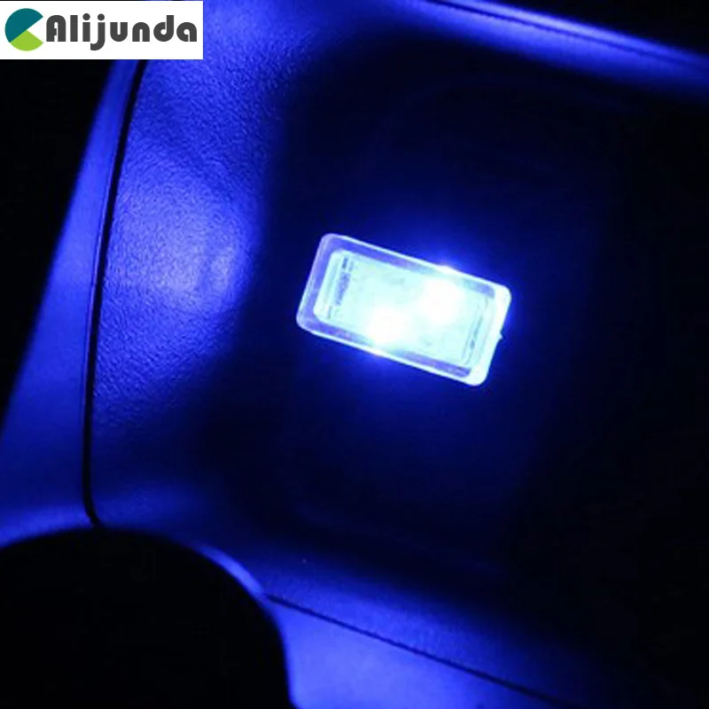 Автомобильный USB LED атмосферный декоративный светильник аварийное освещение для