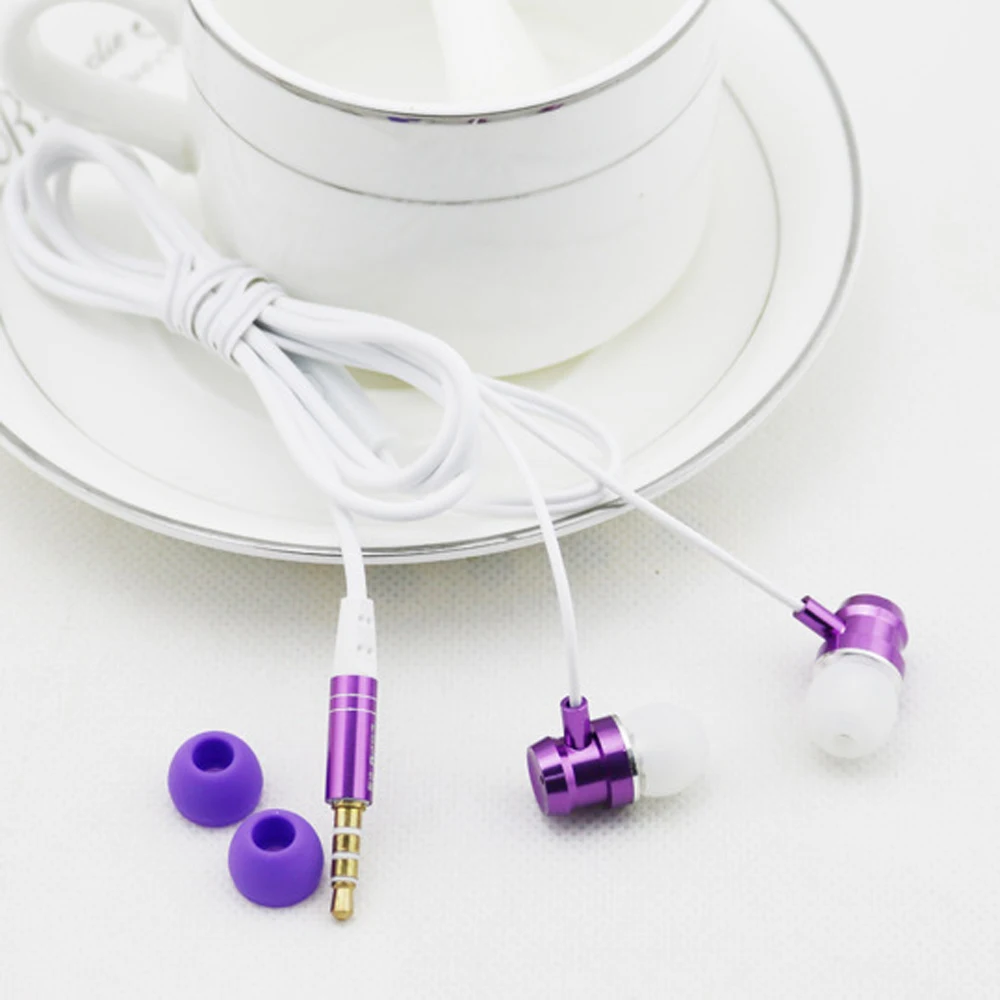 

10PCS Super bass headset in-ear earphone headsets intellect controll wired earphones earbus with mic top grade for cell phone PC