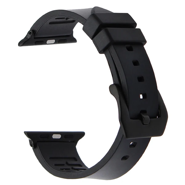 IWonow ремешок из фторкаучука резиновый ремешок для iWatch Apple Watch 38 мм 40 мм 42 мм 44 мм серии 5 4 3 2 1 ремешок спортивный пояс браслет