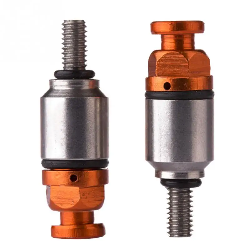 Оранжевый 2 шт M4* 0,7 мм вилка мотоцикла Винт Fit SX SXF EXC воздушный Bleeder - Цвет: Оранжевый